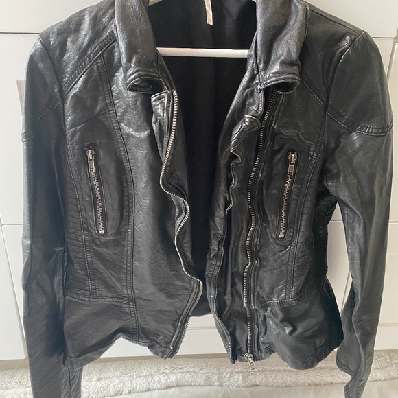 Free People Vegan Moto Jacket - Picture 1 of 4